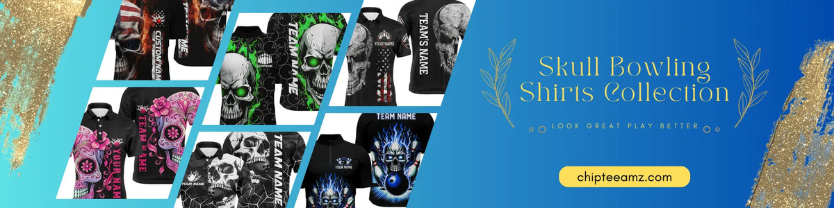 Skull Bowling Shirt