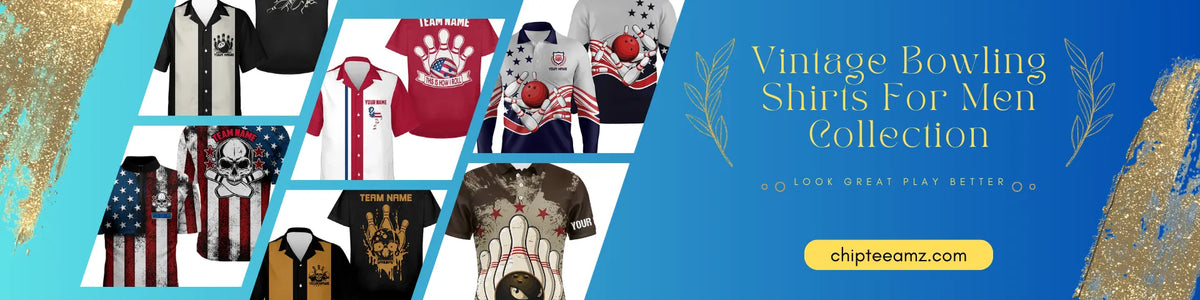 Vintage Bowling Shirts Mens