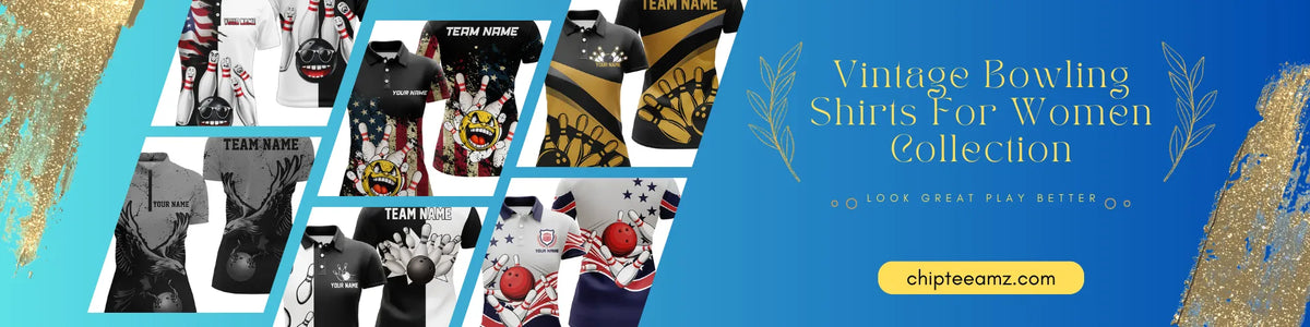 Womens Vintage Bowling Shirts