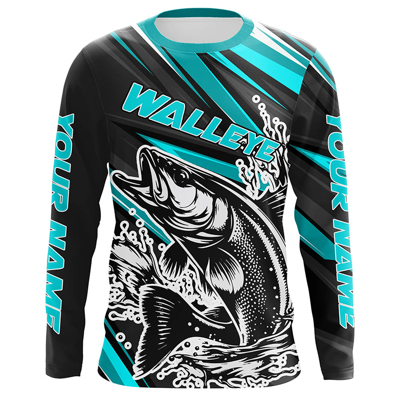Custom Walleye Fishing Jerseys, Walleye Long Sleeve Performance Fishin –  ChipteeAmz