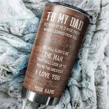 Load image into Gallery viewer, 1PC Walleye Fishing Tumbler American Flag Custom Tumbler Cup Fishing Gifts For Dad On Father'S Day NQS1954