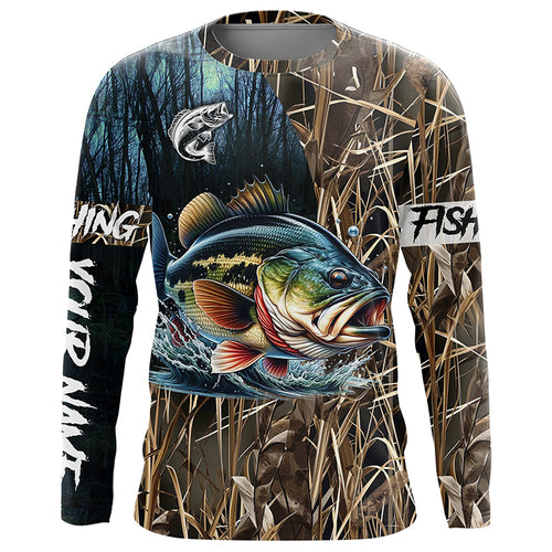 Bass Fishing Customize name All over printed shirts - personalized fishing shirts for fisherman- NQS333