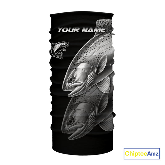 Rainbow Trout performance Fishing Shirts Custom Trout Fishing Long Sleeve Tournament Fishing Shirts NQS10114