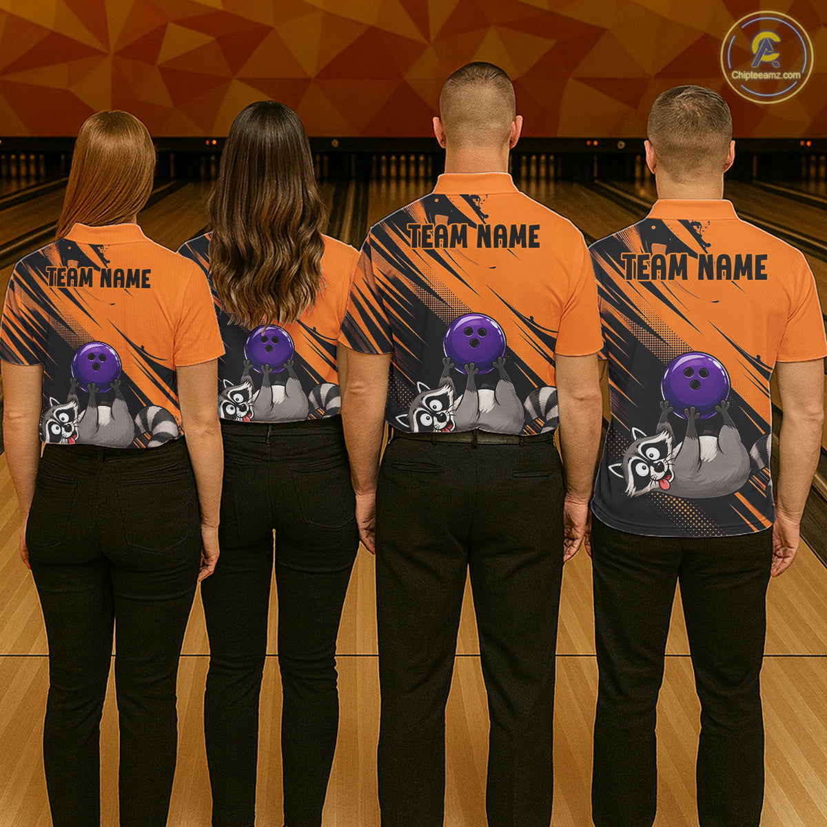 Funny Raccoon Bowling Shirt Custom Personalized Bowling Jersey, Bowling Team Gift For Women NHT1415