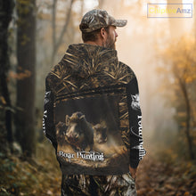 Load image into Gallery viewer, Wild Boar Hunting 3D Full Printing Personalized Camo Shirts for Boar Hunters, Boar Hunting Gifts NBT172