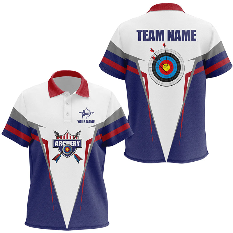 Personalized Archery Jerseys Polo Shirts For Kid Custom Gifts For Archery Team Lover TDM0430