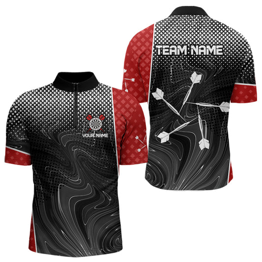 White Dart Arrow Custom Hexagon Dart Shirts For Men, Dart Team Jerseys NYN0018