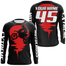 Load image into Gallery viewer, Motocross Racing Jersey UPF30+ Youth Dirt Bike Shirt for Men Kid Women Extreme Racing Off-Road XM11