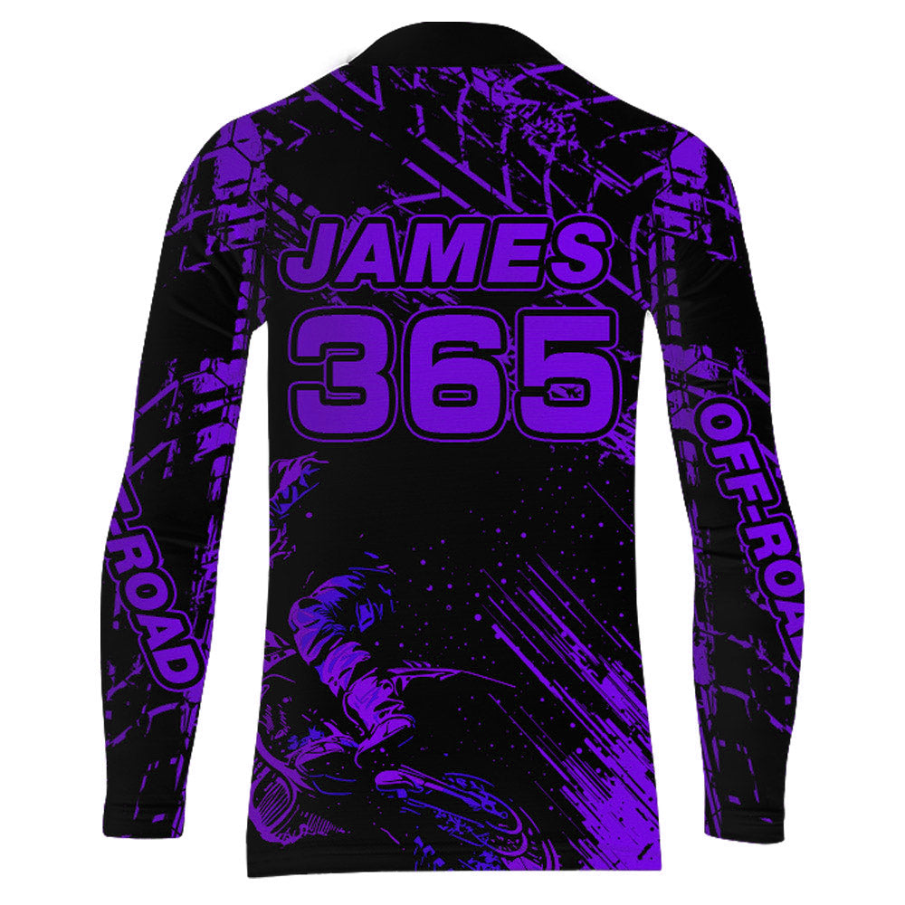 Motocross Racing Jersey Purple Upf30+ Men Women Kid Dirt Bike Shirt Motorcycle Jersey XM200