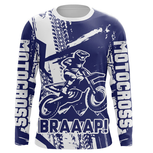 Motocross Jersey UPF30+ Dirt Bike MX Racing Jersey Men Kid Off-Road Motorcycle Shirt XM92