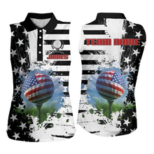 Load image into Gallery viewer, Custom US Golf Polo Shirt Patriotic Golf Shirts for Men Women American Polo Shirt MMG08