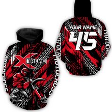 Load image into Gallery viewer, Customize Motocross Racing Hoodie Jersey For Men Women Dirt Bike Hoodie Shirt MH64