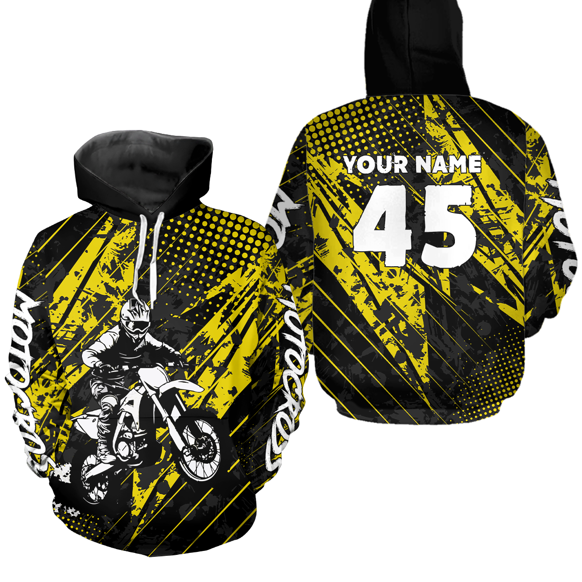 Custom Youth Motocross Hoodie Racing Hooded Jersey Dirt Bike Hoodie Sweatshirts for Kid Men Women HOT12