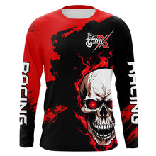 Load image into Gallery viewer, Motocross Jersey Upf30+ Custom Dirt Bike Jersey Mens Women Skull Off-Road Jersey Adult&Kid| CTP51