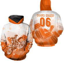 Load image into Gallery viewer, Adult&Kid Custom Dirt Bike Jersey Motocross Jersey Upf30+ Mens Women Motocross Shirt| CTP56