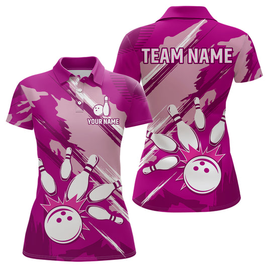 Bowling Jersey Men And Women Custom Bowling Shirts Unisex Polo Bowling Team Shirt CP14
