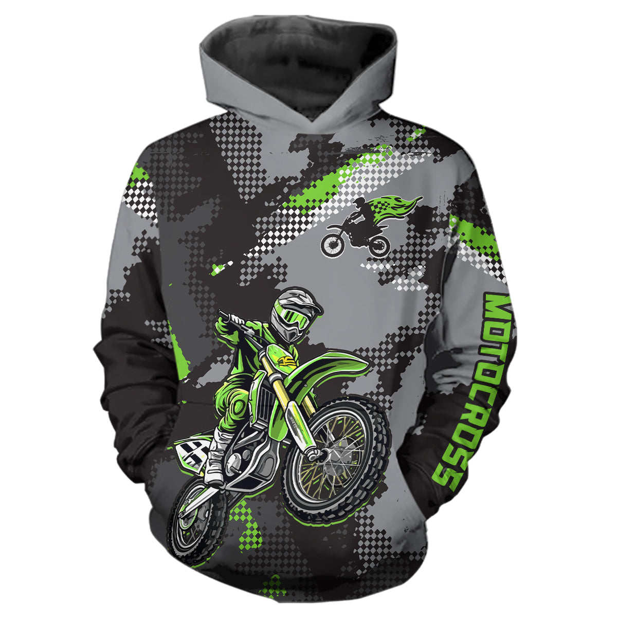 Adult&Kid Custom Dirt Bike Jersey Motocross Jersey Upf30+ Motocross Shirt| CTP81