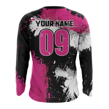 Load image into Gallery viewer, Adult&Kid Pink Custom Motocross Jersey UPF30+ MX Racing Dirt Bike Racewear| CTP34