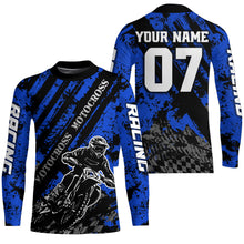 Load image into Gallery viewer, Motocross Jersey Upf30+ Custom Dirt Bike Jersey Mens Women Off-Road Jersey Adult&Kid| CTP46