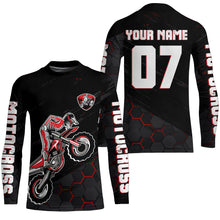 Load image into Gallery viewer, Motocross Jersey Upf30+ Custom Dirt Bike Jersey Mens Women Off-Road Jersey Adult&Kid| CTP47