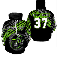 Load image into Gallery viewer, Adult&Kid Custom Dirt Bike Jersey Motocross Jersey Upf30+ Mens Women Motocross Shirt| CTP57