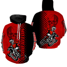 Load image into Gallery viewer, Adult&Kid Custom Motocross Jersey Skull UPF30+ MX Racing Biker Off-road Dirt Bike Racewear| CTP63