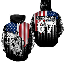 Load image into Gallery viewer, Adult&Kid Skull Custom Motocross Jersey Upf30+ Dirt Bike Jersey Mens Women Motocross Shirt| CTP52