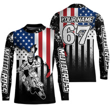 Load image into Gallery viewer, Adult&Kid Skull Custom Motocross Jersey Upf30+ Dirt Bike Jersey Mens Women Motocross Shirt| CTP52