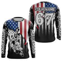 Load image into Gallery viewer, Adult&Kid Skull Custom Motocross Jersey Upf30+ Dirt Bike Jersey Mens Women Motocross Shirt| CTP52
