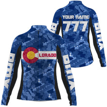 Load image into Gallery viewer, CO Colorado BMX Men Women Cycling Jersey Custom Cyclist Bicycle Riding Shirt Cross Country Biking| NMS799