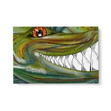 Load image into Gallery viewer, Funny Musky fishing art Matte Canvas ChipteeAmz's art Muskellunge wall art AT035