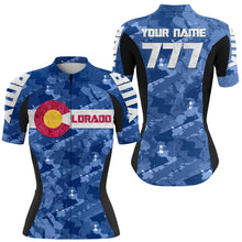 Load image into Gallery viewer, CO Colorado BMX Men Women Cycling Jersey Custom Cyclist Bicycle Riding Shirt Cross Country Biking| NMS799