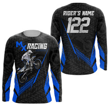 Load image into Gallery viewer, Custom Motocross Jersey MX Racing UPF30+ Dirt Bike Number and Name Adult&Kid Off-Road Motorcycle| NMS1318