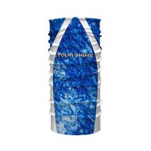 Load image into Gallery viewer, Men's Fishing Blue Sea Camo Shirts Sun Protection Outdoor Long Sleeve Gift For Fisherman TTN60