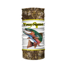 Load image into Gallery viewer, Trout fishing custom name with funny Trout ChipteeAmz's art UV protection shirts AT009