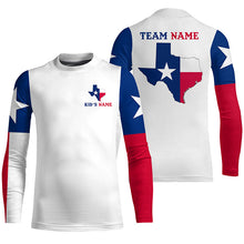 Load image into Gallery viewer, Texas Pride Fishing Team Shirt With Custom Name & Team Name, Texas Uv Protection Shirts IPHW5072