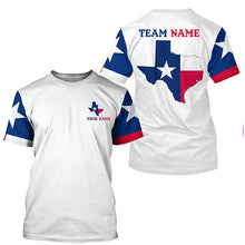 Load image into Gallery viewer, Texas Pride Fishing Team Shirt With Custom Name & Team Name, Texas Uv Protection Shirts IPHW5072