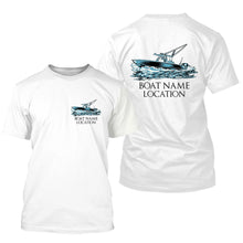 Load image into Gallery viewer, Custom Fishing Boat Name Long Sleeve Fishing Shirts, Personalized Fisher Boats Shirt IPHW5095
