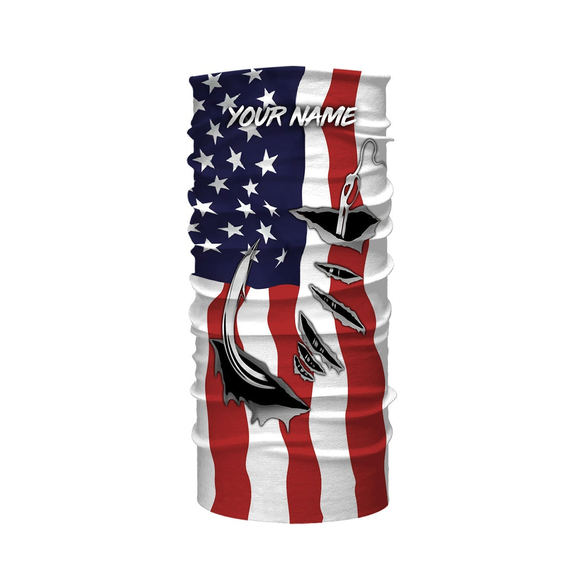 Personalized Mahi Mahi Fishing American Flag Long Sleeve Fishing Shirt –  ChipteeAmz