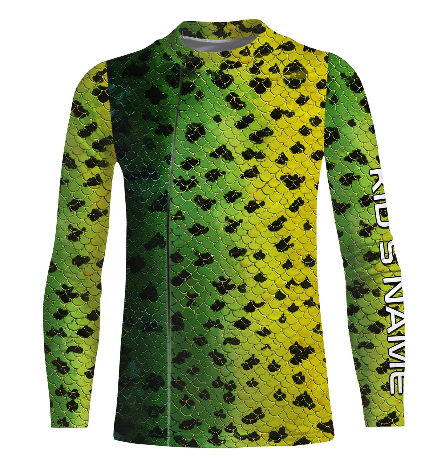 Crappie Fish scale Fishing Shirts, Crappie Custom Long sleeve Fishing Shirts IPHW3500