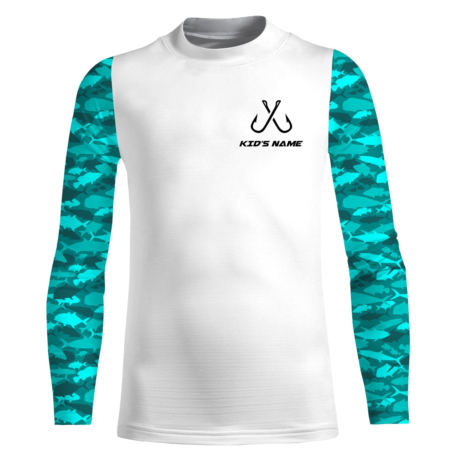 Fishing Hook fishing camouflage Custom Name 3D tournament fishing shirts NQS2538