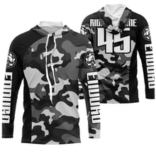 Load image into Gallery viewer, Camo Enduro Personalized Jersey UPF30+ Extreme Off-road Dirt Bike Racing Adult&Kid Terrain Race| NMS705