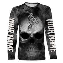 Load image into Gallery viewer, Skull Personalized Dirt Bike Jersey Custom Number&Name Motorcycle Shirt Off-Road Motocross Racing| NMS581