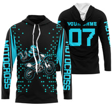 Load image into Gallery viewer, Personalized Motocross Jersey UPF30+ Kid&Adult Dirt Bike Racing Shirt Off-road Motorcycle Riders| NMS612