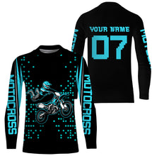 Load image into Gallery viewer, Personalized Motocross Jersey UPF30+ Kid&Adult Dirt Bike Racing Shirt Off-road Motorcycle Riders| NMS612