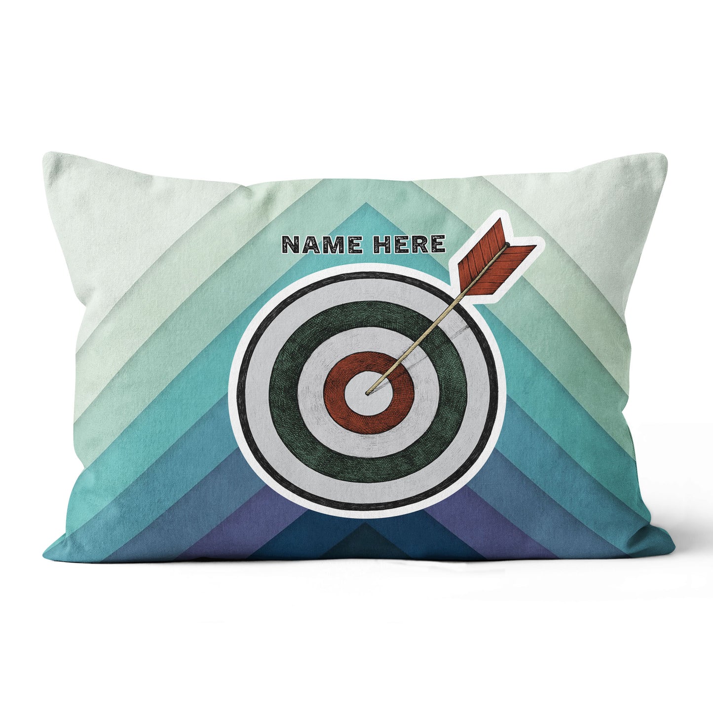 Personalized Archery Target Pillow Best Archery Pillow Gifts For Archers TDM0887