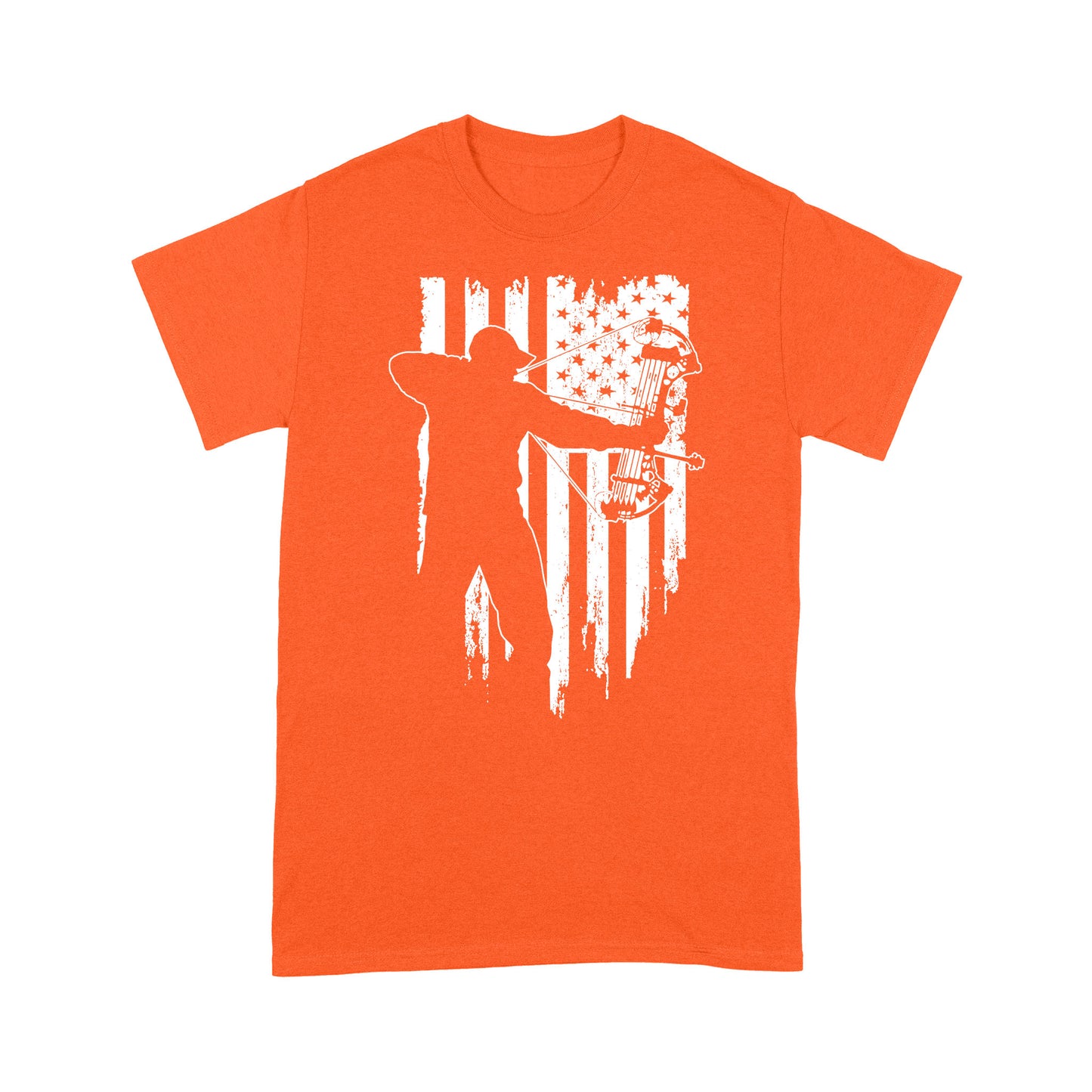American flag bow hunting Shirts For Men Women Bow Hunter T-shirt - NQSD252