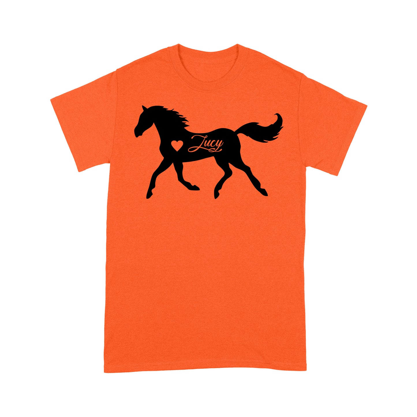 Customized name horse gifts for girls, Gift For Horse Owner, Horse Trainer Gift, Horse Lover Gift, Cowgirl, Riding Tee D06 NQS2682 - Standard T-Shirt