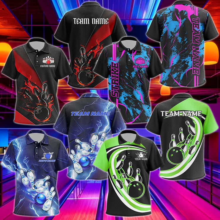 Youth Bowling Team Jerseys