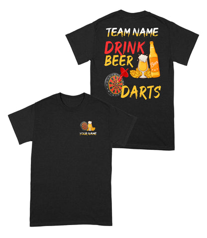 Drink Beer Darts Custom Darts Funny Shirt For Men-Women, Darts For Gift NYN0140